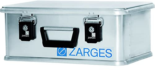 Relags 408605 Mini XS - Caja de Aluminio (24 L, 450 x 290 x 180 mm, 24 L), Color Plateado