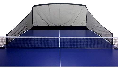 iPong Kohlefaser-Tischtennisball-Fangnetz – Übungsnetz lässt Sich am Tischtennis-Tisch befestigen für Ballsammlung während des Tischtennis-Roboters, Servieren oder Multi-Ball-Trainings