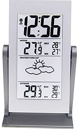 Technoline Wetterstation, weiß/silber, 8,6 x 7 x 14 cm, WS 9135