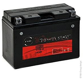 NX - Batería moto YT9B-4 / YT9B-BS 12V 8Ah - Batería(s)