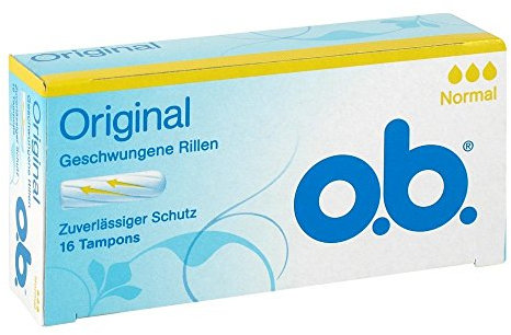 o.b. Original Tampons Normal, 16er Packung