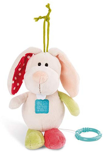 NICI 36117 my first Spieluhr Hase 18 cm Schuberts, Wiegenlied, Creme