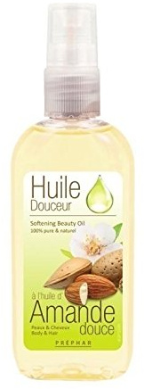 Huile d'Amande Douce -Préphar - 100 ml - 100% Naturelle