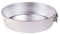 Pentole Agnelli ALMA14324 Alluminio Professionale 3 mm, Tortiera Conica con Anello, 24 cm