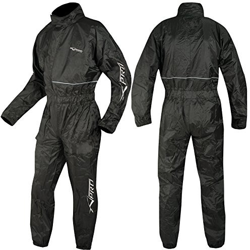 A-Pro Combinaison une pièce veste et pantalon moto imperméable L