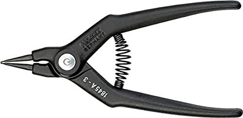 Hazet 1845A-3 Pinza Per Anelli Di Sicurezza, Multicolore, Lunghezza 143 mm