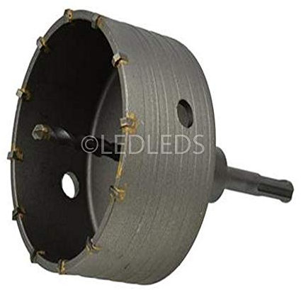 FRESA CAROTATRICE A TAZZA 100MM PER MURO FRESE PIETRA CALCESTRUZZO CEMENTO