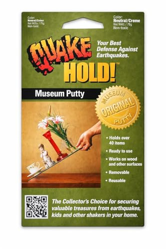 Quakehold! 88111 Museum Putty Neutral 2.64 Oz.