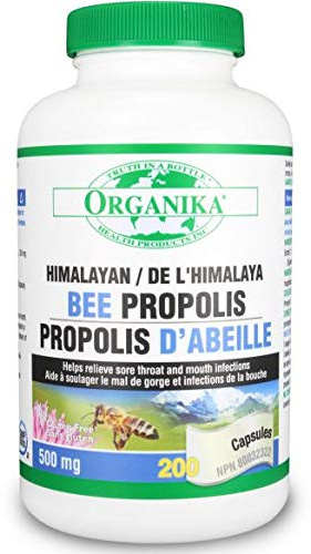 Organika® BEE PROPOLIS (Himalayan) 500mg 200 capsules