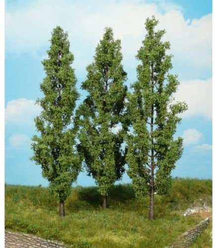 Heki 1718 Artline - Árboles de álamo (3 Unidades, 18 cm, Altura: 18 cm), Multicolor