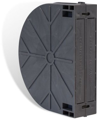 jarolift Kunststoff Mauerkasten/Lochabstand: 135 mm