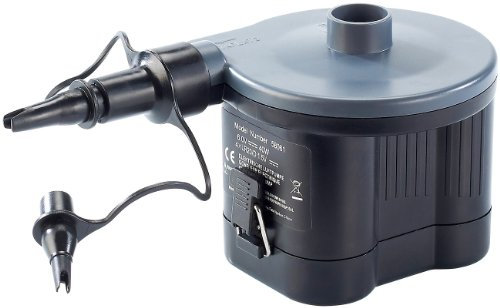 infactory Luftpumpe Batterie: Elektrische Luftpumpe, Batteriebetrieb, 40 Watt (Elektrische Batterie, Batteriebetriebene Pumpe, batteriebetrieben)