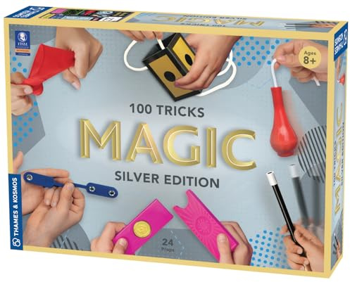 Thames & Kosmos Magic: Silver Edition Playset with 100 Tricks