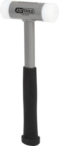 KS Tools 140.5272 - Martillo suave, sin contragolpe, peso de la cabeza 590 g (tamaño: 295 mm)