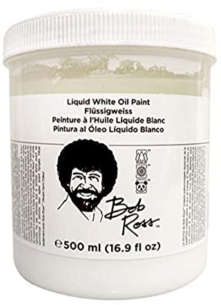 Bob Ross Liquid White Oil Paint 473ml