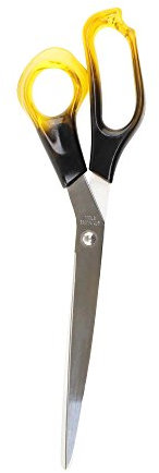 Sister 511/2 Hand Ground & Polished Wallpaper Scissors with Two-tone Acrylic Handle, 10 Inch, Stainless Steel, 25 x 7 x 1 cm