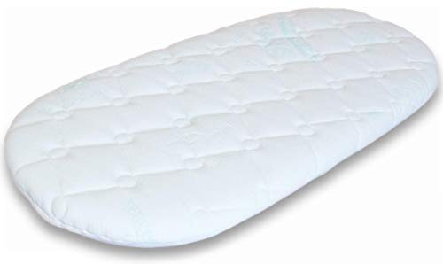 Alvi Matratze Alvimed Air | Baby Matratze Beistellbett Kinderbett Stubenwagen Wiege | Kindermatratze atmungsaktiv und wasserabweisend | Komfortschaum Dicke 4 cm