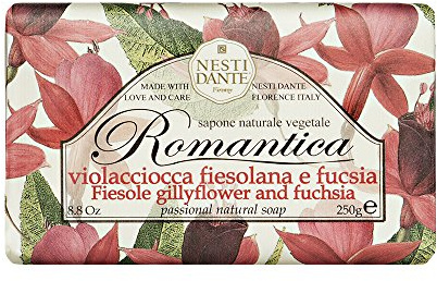 NESTI DANTE Romantica, Gillyflower & Fuchsia Soap 250 g