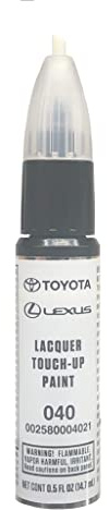 Toyota Touch up Paint 040 Super White Genuine Scion/Lexus