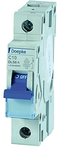 Doepke Leitungsschutzschalter DLS 6H C10-1 6 kA Leitungsschutzschalter 4014712163065