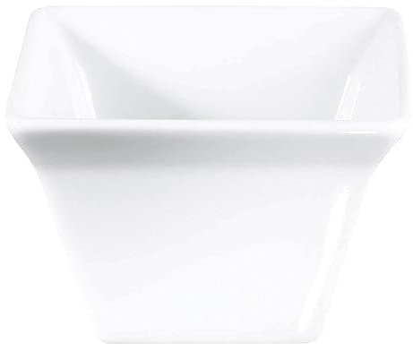 ASA ASA52033017 250°C Mini Pirofila, Teglia Quadrata, Porcellana, Bianco, 50 ml, 52033017
