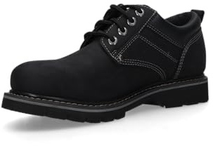 Dockers by Gerli Hombre Botines con Cordones, de Caballero Zapatos con Cordones,Botas de Chukka,Botas Cortas,Schwarz,44 EU / 10 UK