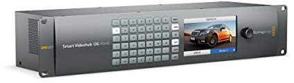 BLACKMAGIC Smart Videohub 40 x 40 12 g Gitter Schaltleistung schwarz