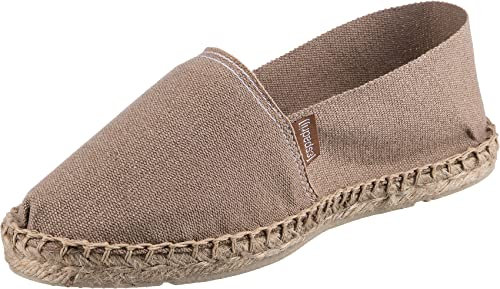 Espadrij L'Originale Classic lin Leinen beige Herren Espadrilles Sommerschuhe (44)