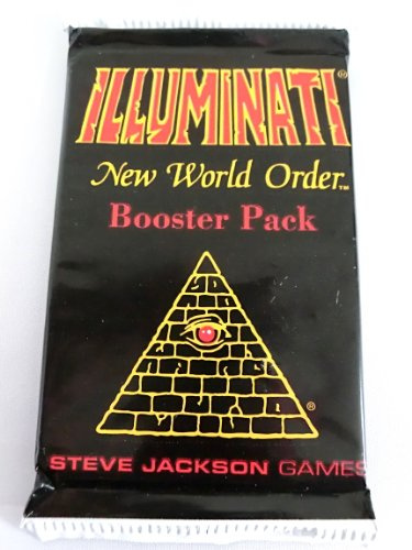 Steve Jackson Games 1994 Illuminati New World Order INWO Limited Edition Collectible Card Game Booster Pack, 1 pack (15 pieces)