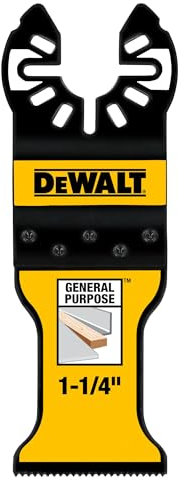 DEWALT Oscillating Tool Blades for Wood with Nails, 3-Pack (DWA4203-3),Black