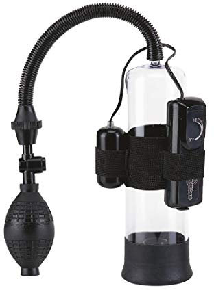 BOMBA DE ERECCION PARA EL PENE CON VIBRADOR