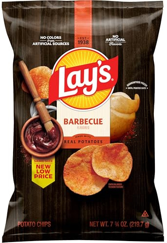 Lay's Potato Chips, Barbecue Flavor, 7.75 Oz