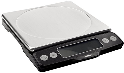 OXO Good Grips Stainless Steel Food Scale with Pull-Out Display, 11-Pound NEWER VERSION AVAILABLE