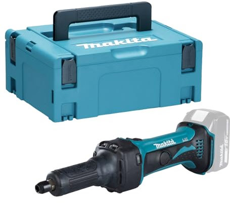 Makita DGD800ZJ Amoladora Recta Batería 18V LXT Cuerpo 6mm MAKPAC