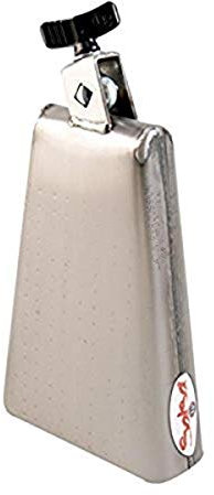 LP Latin Percussion ES-5 - Salsa timbal cencerro de acero cepillado, montable