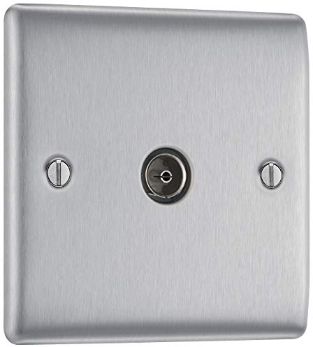 BG Electrical Single Co-Axial Socket