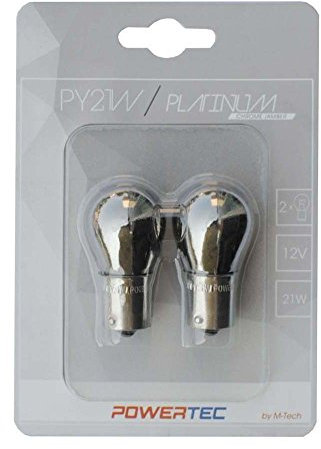 M-Tech ptzch36 – 02B Powertec 12 V 21 W PY21 W s25 bau15s, orange