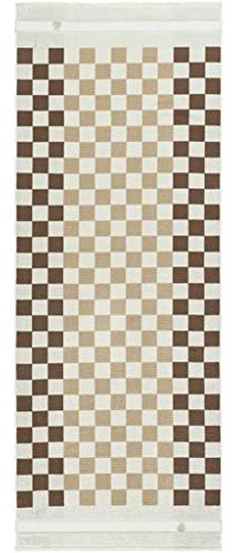 Egeria Plaid Strandtuch 75x200cm 100% Baumwolle Duschtuch Ivory