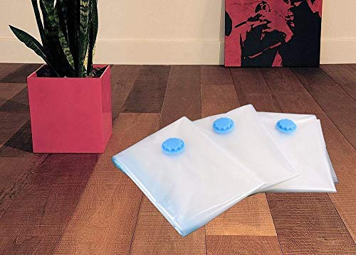 Medium Travel Vacuum Storage Bags for Clothes - 50x70cm - Pack of 4