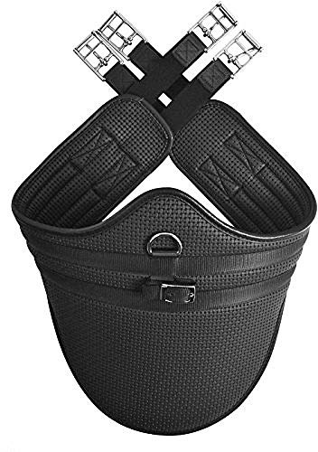 HyCOMFORT Perno Prisionero De La Galleta Contorno - Negro - 50 pulgadas