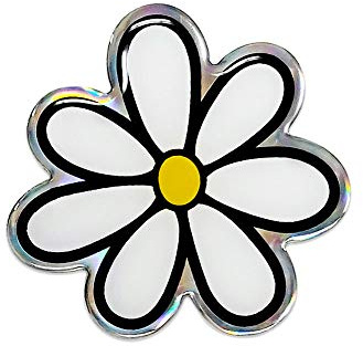 Quattroerre 14040 Sticker Adesivo 3D Fiore
