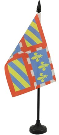 AZ FLAG Bordsflagga Bourgogne 15x10 cm 100D Polyester Plastfot