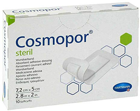 Paul Hartmann AG Cosmopor 900833 Steril, 10 St 7.2 x 5 cm, 10 Stück
