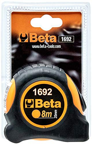 Beta 1692/8 - Flessometri cassa bimateriale in ABS antiurto nastro in acciaio classe di precisione ii