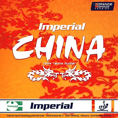 Imperial China Orange Sponge (1,0 mm - rouge)
