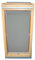 Hochwertiges Abdunkelungsrollo Rollo für Velux DKL Y/RHL Y-EP VL Y,VU Y,VKU Y23 grau // Verdunkelungsrollo/Verdunkelungs-Rollo/Fensterrollo