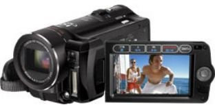 Canon HF10 Caméscope numérique HD double mémoire Flash mémoire interne 16 Go + compatibilité SD/SDHC Full HD 1920 x 1080