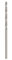 Bosch 10x PRO Metal HSS-G Twist Drill Bit Standard Length (for Non-ferrous metals, Steel, Ø 2,00 mm, Professional Accessory Rotary Drill/Drivers)