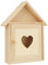 Rayher Schlüsselkasten Holz, 21 x 5 x 26 cm, Schlüsselschrank Holz, FSC zertifiziert, Schlüsselhalter, zum Bemalen und Dekorieren, 62405000, Klein, Beige