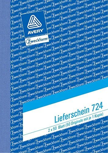 Lieferscheinbuch A6/2x50BL ZWECKFORM 724
